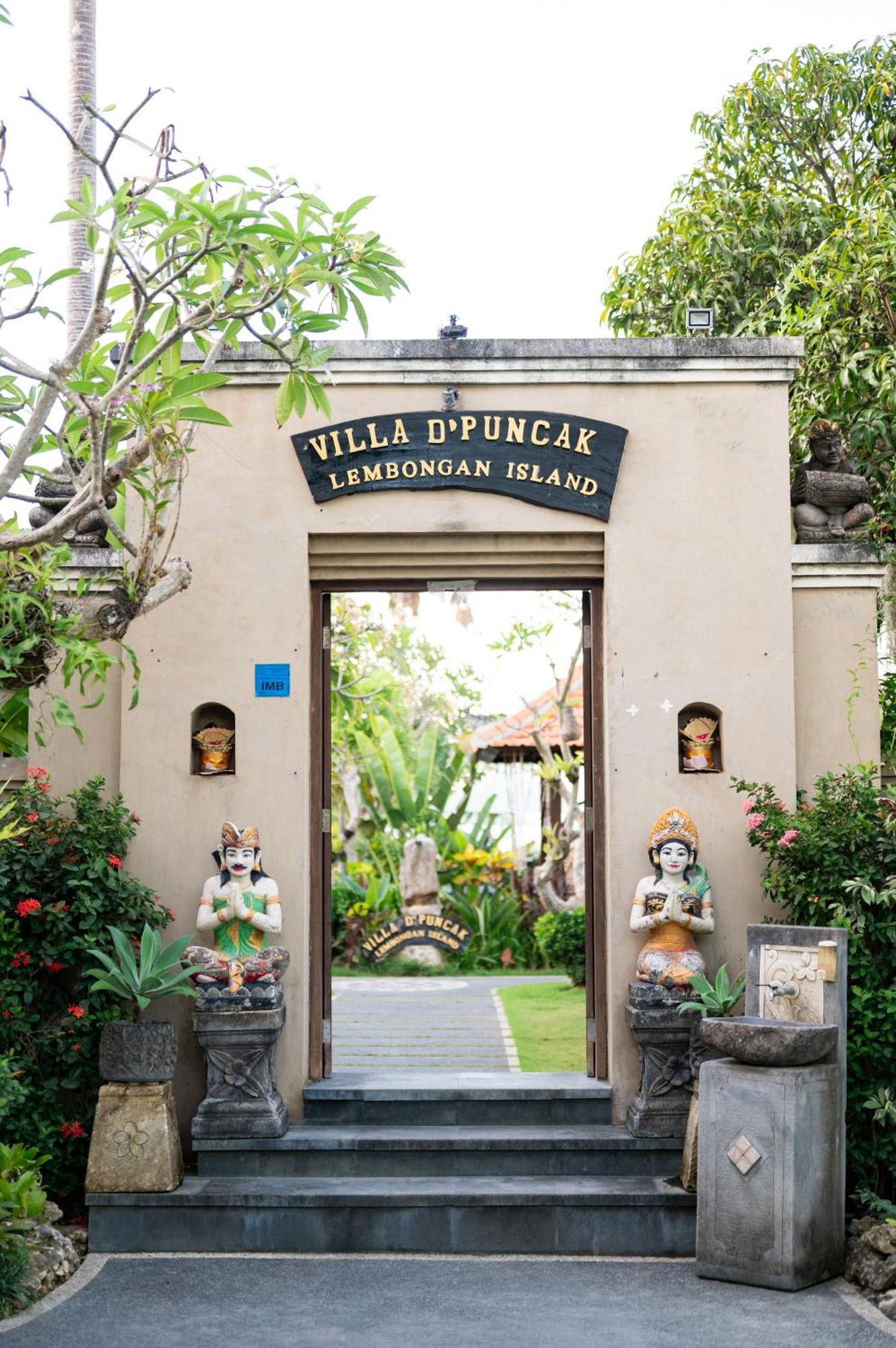 D'Puncak Villas Lembongan 누사 렘봉안 외부 사진